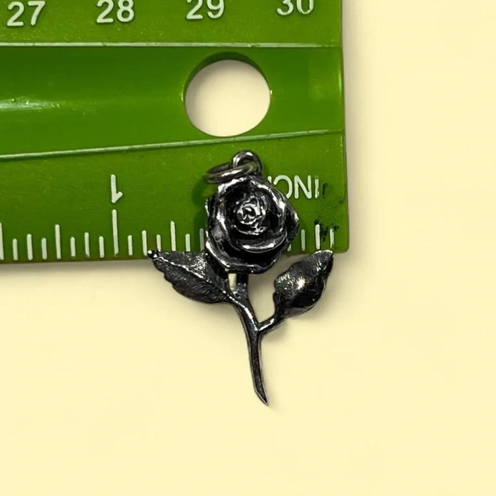 James Avery Silver Rose